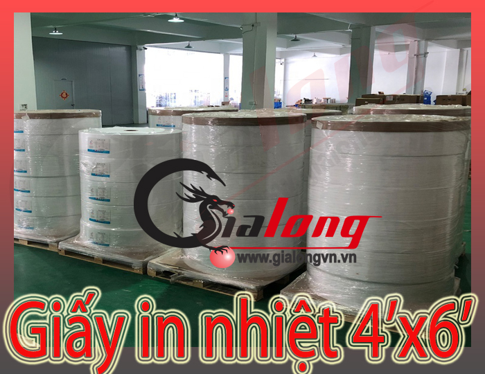 Giấy in nhiệt A6 4x6 inch