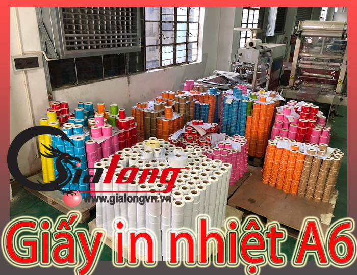 Giấy in nhiệt A6