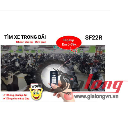 Thiết bị tìm xe trong bãi
